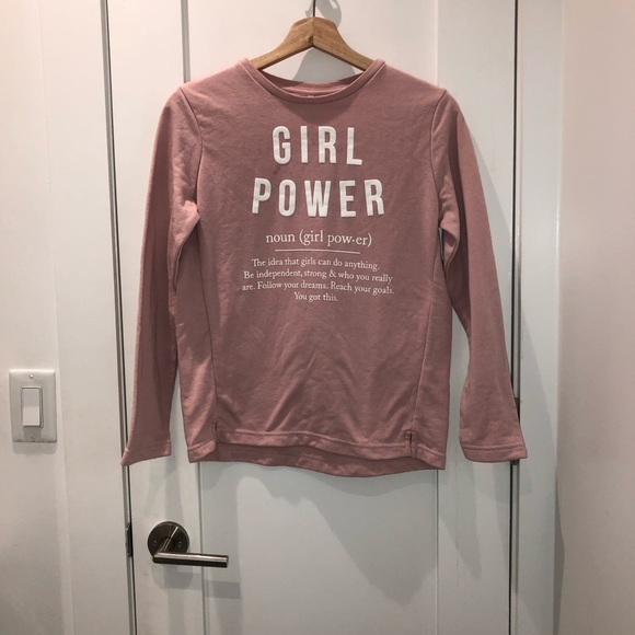 Tops - Girl Power Long Sleeve Sweater